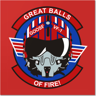 Goose Helmet Posters and Art